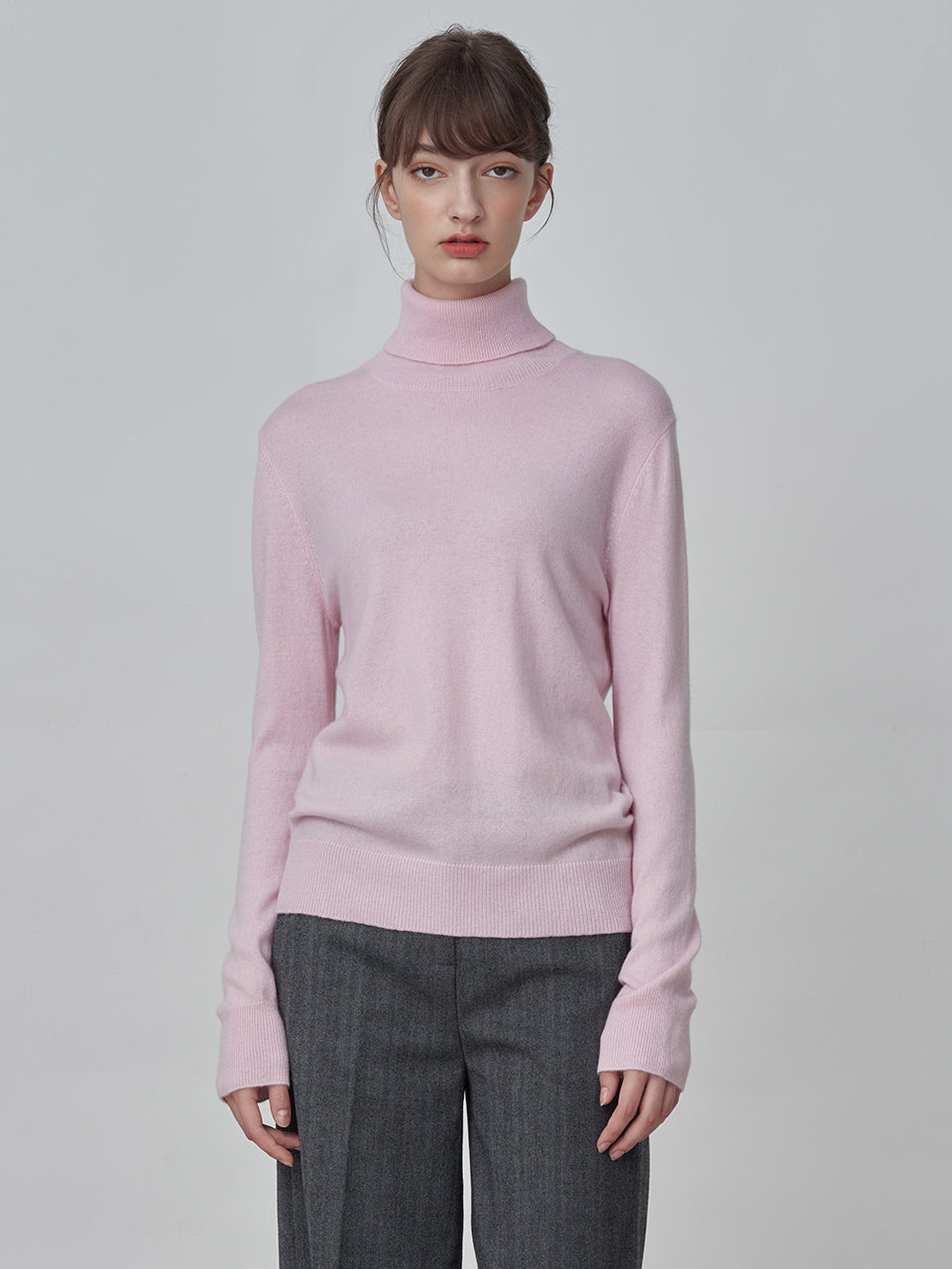 Blush turtleneck shop