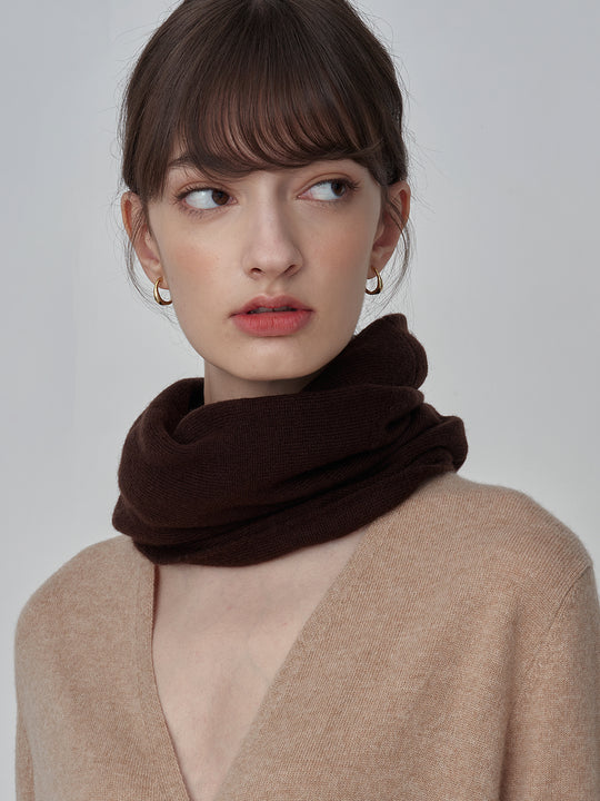 Women's scarf in Perla cashmere