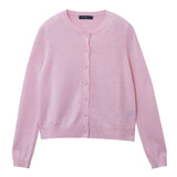 Round Neck Cardigan_Pink Blush