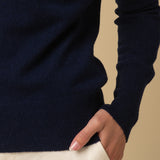 Classic Polo Sweater_Navy