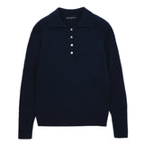 Classic Polo Sweater_Navy