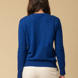 Classic Crew Neck Sweater_Royal Blue