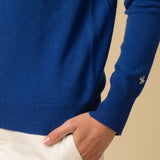 Classic Crew Neck Sweater_Royal Blue