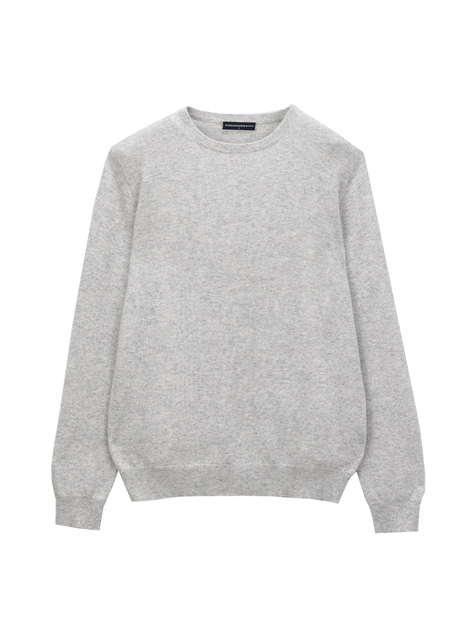 NUTEMPEROR CREW NECK SWEATER LIGHT GREY キココスタディノフ